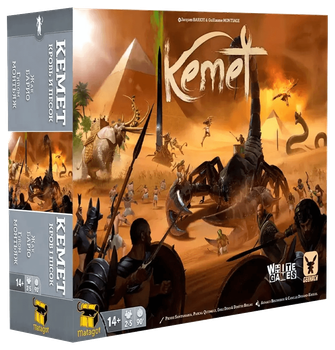 Настільна гра Geekach Games Кемет: Кров і пісок (Kemet: Blood and Sand) (укр./рос.)