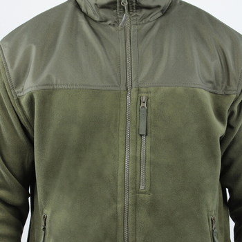 Тактична флісова куртка Condor ALPHA Mirco Fleece Jacket 601 X-Large, Олива (Olive)