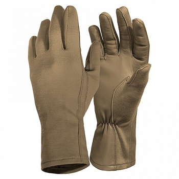 Вогнетривкі рукавички Pentagon Long Cuff Pilot Gloves P20011 Large, Койот (Coyote)