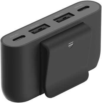 USB-hub Belkin 4xUSB (2C+2A) czarny (BUZ001BT2MBKB7)