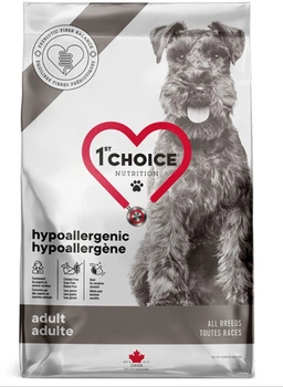Сухий гіпоалергенний суперпреміум корм для собак 1st Choice Adult Hypoallergenic качка, батат 4.5 кг (65672143059)