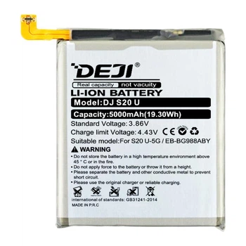 Акумулятор DEJI EB-BG988ABY для Samsung Galaxy S20 Ultra 5G SM-G988, 5000 мА·год