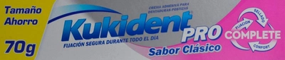 Крем Kukident Pro Complete Classic Flavor Adhesive Cream для фіксації зубних протезів 70 г (8470001582416)