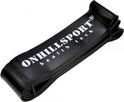 Латексный эспандер Onhillsport 63 мм чёрный 25-70 кг LP-0005