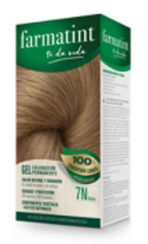 Farba kremowa z utleniaczem do włosów Farmatint Permanent Color Gel 7N Blond 150 ml (8470001791436)