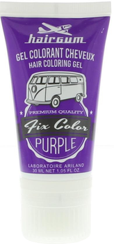 Farba kremowa z utleniaczem do włosów Hairgum Fix Color Gel Colorant Purple 60 ml (3426354085420)