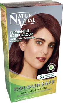 Farba kremowa z utleniaczem do włosów Naturaleza Y Vida Coloursafe Permanent 5.5 Caoba 150 ml (8414002078073)