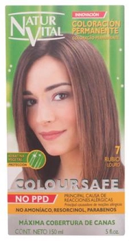 Крем-фарба для волосся з окислювачем Naturaleza Y Vida Coloursafe Permanent 7 Blonde 150 мл (8414002078080)