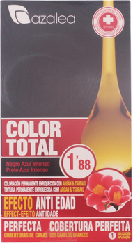 Farba kremowa z utleniaczem do włosów Azalea Color Total 1.88 Deep Blue Black 100 ml (8420282037525)