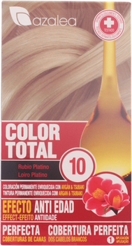 Крем-фарба для волосся з окислювачем Azalea Color Total 10 Blonde Hair Platinum 100 мл (8420282037532)