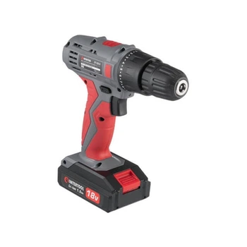 Шуруповерт акумуляторний 18 В Li-Ion, 1.5 Аг INTERTOOL DT-0315