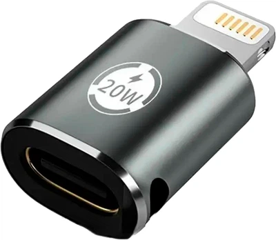 Адаптер XoKo AC-015m USB Type-C to Lightning 20W Black (XK-AC-015m)