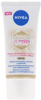 Krem do rąk Nivea Luminous 630 Antimanchas Hand Cream SPF15 50 ml (42428848)