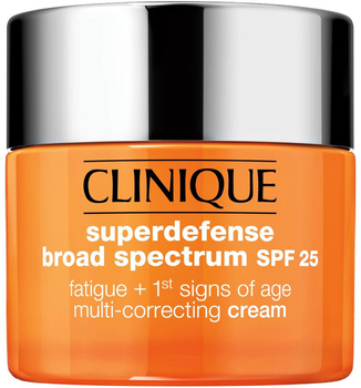 Крем для обличчя Clinique Superdefense Broad Spectrum SPF25 Fatigue + First Signs Of Age Multi-correcting Cream 50 мл (20714904111)