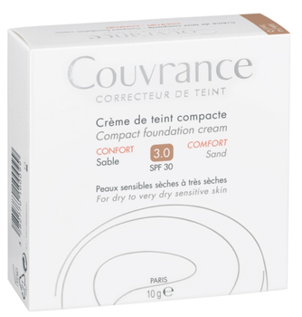 Kremowy puder Avene Couvrance 3.0 SPF30 10 ml (3282770100099)
