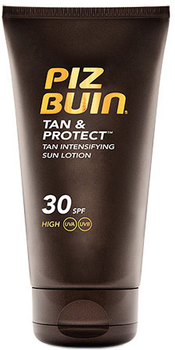 Сонцезахисний крем Piz Buin Tan And Protect Tan Intensifying Sun Lotion SPF30 150 мл (3574661184272)