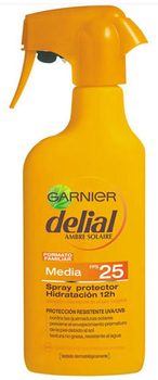 Rozpylać do ochrony przeciwsłonecznej Garnier Delial Protective Spray SPF25 300 ml (3600540517777)