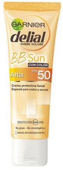 Krem przeciwsłoneczny Garnier Delial Facial Bb Cream SPF50 50 ml (3600541274945)