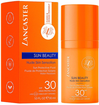 Fluid do opalenia Lancaster Sun Beauty Fluido Facial Protector SPF30 30 ml (3616302022519)