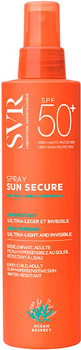 Сонцезахисний спрей Svr Sun Secure Spray Moisturiser SPF50+ 200 мл (3662361002146)