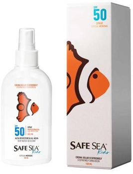 Сонцезахисний спрей для дітей Safe Sea Kids Jellyfish Special Sunscreen SPF50 Spray 100 мл (7290006761729)