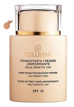 Krem przeciwsłoneczny Collistar Even Finish Foundation plus Primer 24h Perfect Skin SPF15 05 Amber 35 ml (8015150133753)