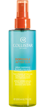 Spray nawilżający dwufazowy po opalaniu Collistar Two Phase After Sun Spray With Aloe 200 ml (8015150260374)