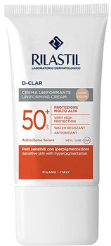 Krem przeciwsłoneczny Rilastil D-Clar SPF50+ Light Cream 40 ml (8050444859506)
