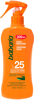 Krem przeciwsłoneczny Babaria Sunscreen Protective Water SPF25 300 ml (8410412000734)