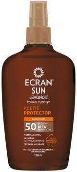 Сонцезахисна олія Ecran Sun Lemonoil Oil Spray SPF50 200 мл (8411135480674)