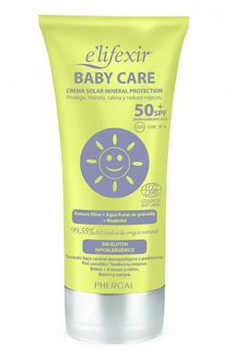 Krem przeciwsłoneczny dla dzieci Phergal Elifexir Baby Care Crema Solar Mineral SPF50 100 ml (8429449082378)