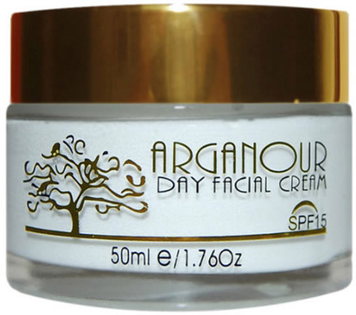 Сонцезахисний крем Arganour Day Facial Cream Anti Aging SPF15 50 мл (8435438600157)