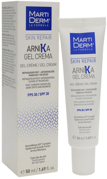 Сонцезахисний крем Martiderm Arnika gel Cream SPF30 50 мл (8437015942148)