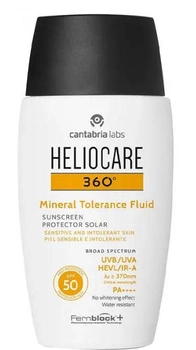 Сонцезахисний флюїд Heliocare 360 Mineral Tolerance Fluid SPF50 50 мл (8470001847607)
