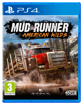 Игра Sony PlayStation 4 MudRunner American Wilds Русские Субтитры Б/У