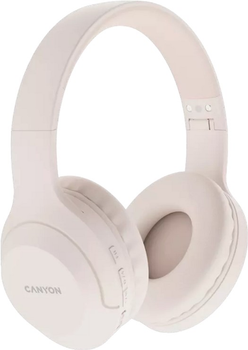 Słuchawki bezprzewodowe Canyon BTHS-3 Beżowe (CNS-CBTHS3BE)