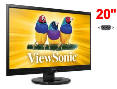 Монитор ViewSonic VA2046A-LED / 20" (1600x900) TN / 1x VGA / VESA 100x100 б/у