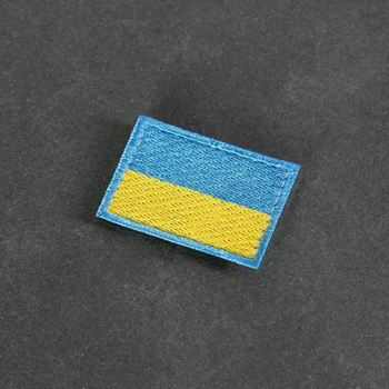 Шеврон липучка с флагом Украины тактический для охраны и силовых структур 5859 (SK-N5859S)