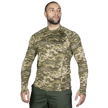 Лонгслив тактичечкий мужская футболка с длинным рукавом для силовых структур (XXL) ММ14 (SK-N7028(XXL)S)