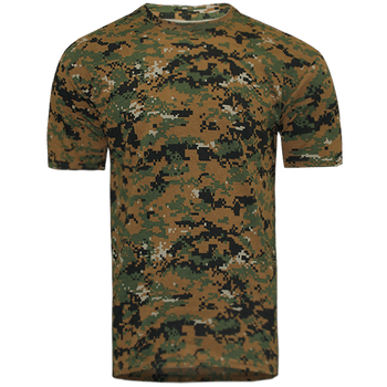 Футболка тактическая мужская летняя повседневная футболка для силовых структур S Marpat Brown (SK-N167SS)