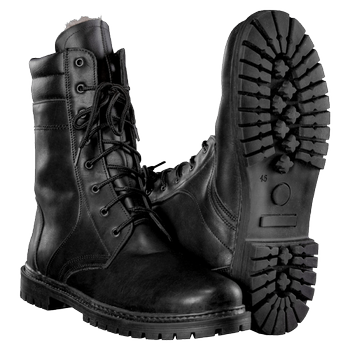 Берці тактичні польові полегшені черевики з вентиляцією для силових структур KOMBAT Чорний 40 (SK-N37440S)