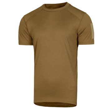 Футболка чоловіча тактична польова повсякденна футболка для спецсужб (XL) Койот (SK-N7136 (XL)S)