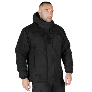 Куртка тактическая полевая износостойкая теплый верх для силовых структур L Черный (SK-N6578LS)