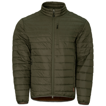 Пуховик легкий тактичний універсальна повсякденна куртка для спецслужб M Олива/Помаранчевий (SK-N2457MS)
