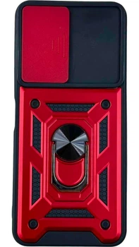 Чохол Camshield з кільцем-підставкою на Infinix Hot 20 red