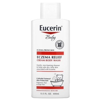 Крем-гель для душа Eucerin, средство от экземы для детей 400 мл