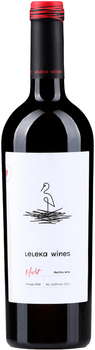 Вино Leleka Wines Merlot червоне сухе 0.75 л 12.5% (4820004385240)