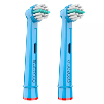 Насадки совместимые с зубной щеткой ORAL-B/Braun - ProZone Classic-Kids 2 шт Детские голубые