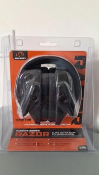 Пасивні навушники Walker's Razor Slim Passive Earmuffs Ultra Low Profile 27dB NRR Light Weight GWP-RSMPAS