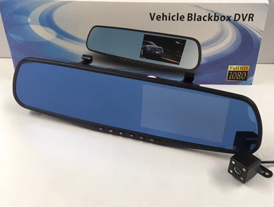 Зеркало-видеорегистратор Vehicle Blackbox DVR Full HD + камера заднего вида